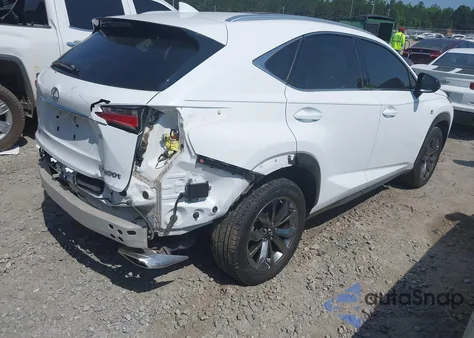 2016 Lexus Nx 200T F Sport z USA, uszkodzony, nr VIN JTJBARBZ5G2069171
